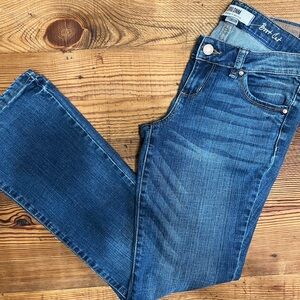 Classic Blue Boot Cut Jeans for Women